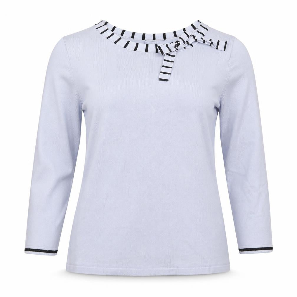 Womens UK Size 14 M&Co Blue Pullover Jumper