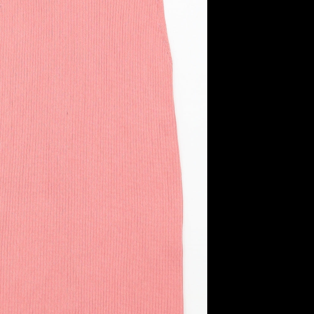 Womens UK Size M Matalan Pink Vest Jumper
