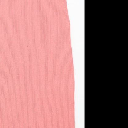 Womens UK Size M Matalan Pink Vest Jumper