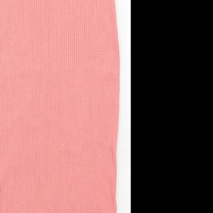 Womens UK Size M Matalan Pink Vest Jumper
