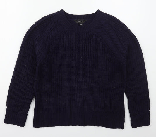 Womens UK Size 10 Dorothy Perkins Blue Pullover Jumper