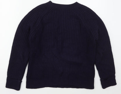 Womens UK Size 10 Dorothy Perkins Blue Pullover Jumper