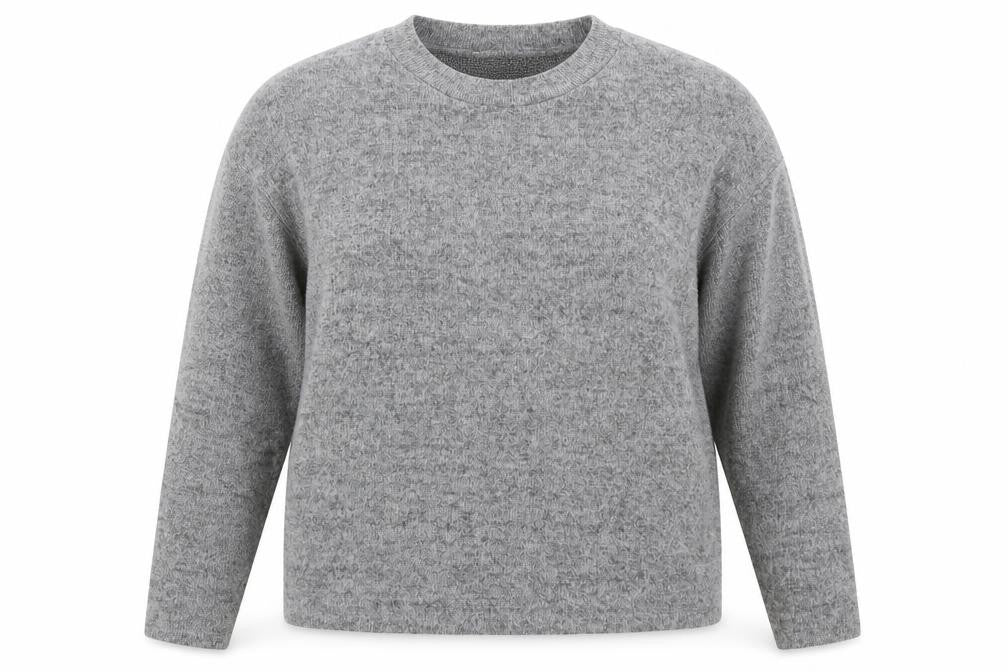 Womens UK Size 14 F&F Grey Pullover Jumper
