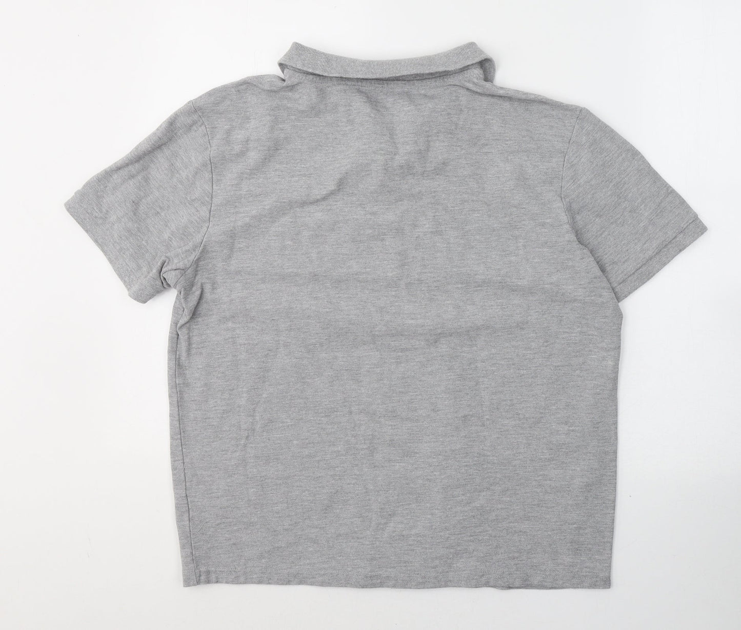 Primark Mens Grey  Cotton  Polo Size XL Collared Pullover