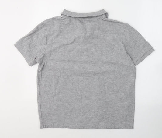 Primark Mens Grey  Cotton  Polo Size XL Collared Pullover