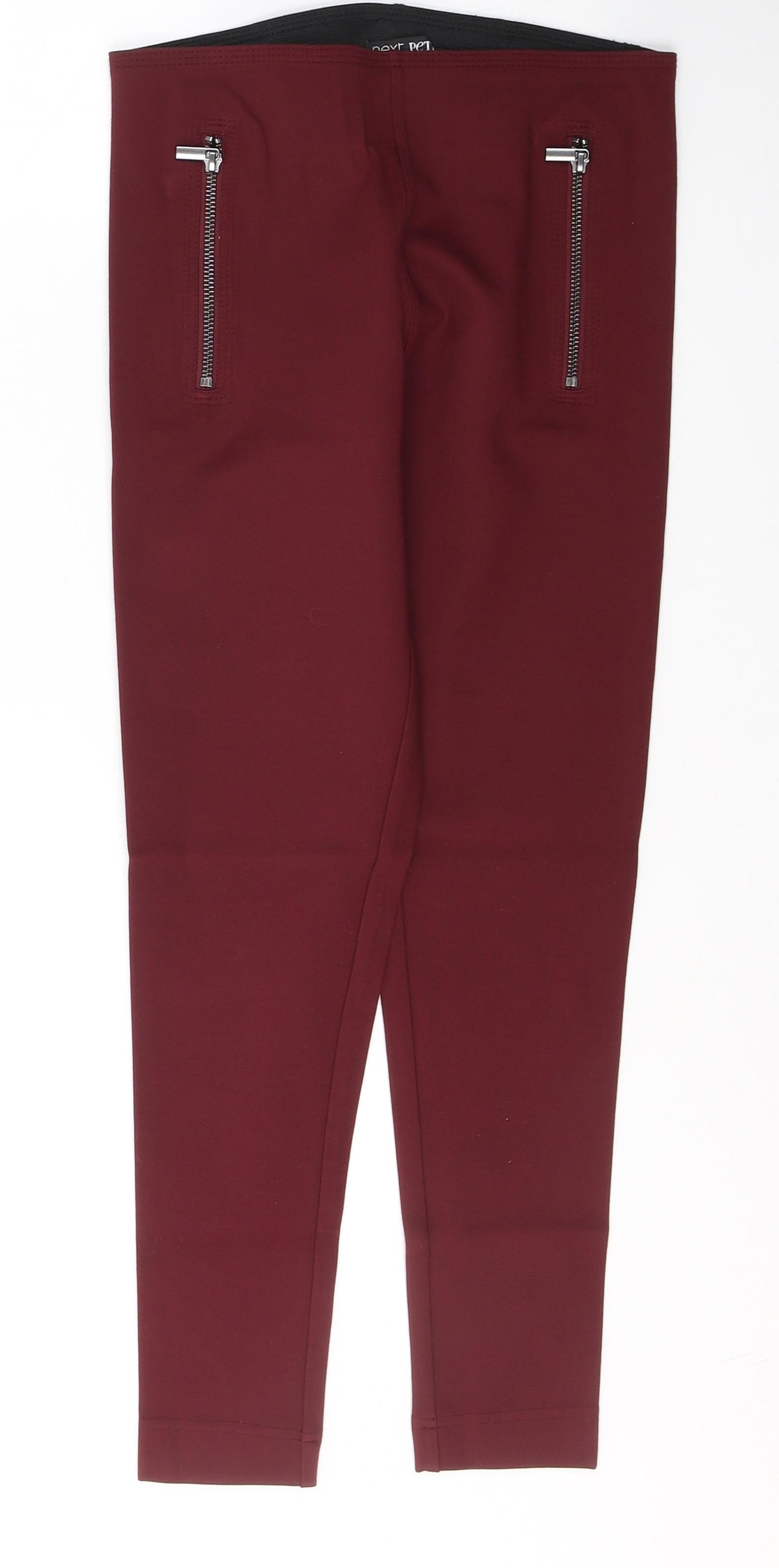Womens UK Size 8 NEXT Regular Fit  Red Trousers