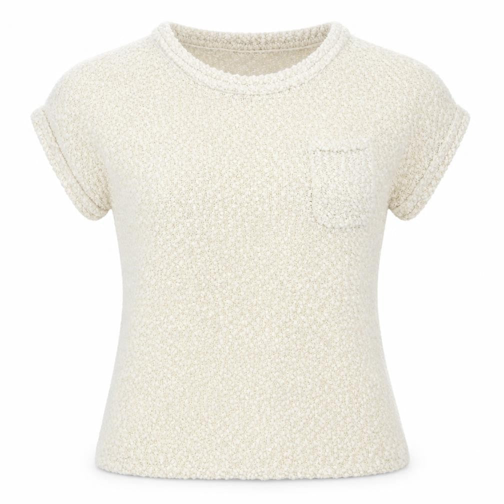Womens UK Size M originals Ivory Basic T-Shirt