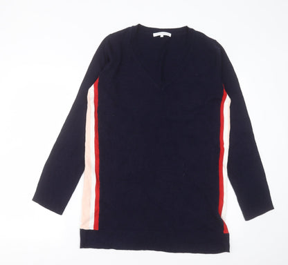 Womens UK Size 10 NEXT Blue Tunic Jumper