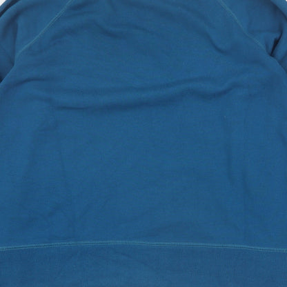 Gap Womens Blue  Cotton Pullover Sweatshirt Size S  Pullover