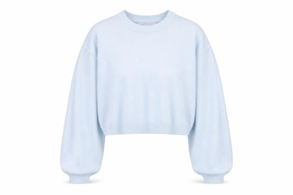 Womens UK Size S Pull & Bear Blue Pullover Jumper