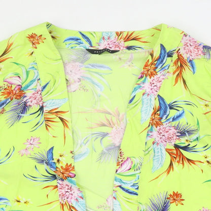 Womens UK Size M Peacocks Yellow Jacket
