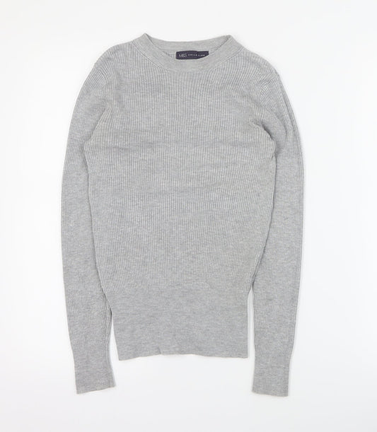 Womens UK Size 6 Marks and Spencer Grey Pullover Jumper