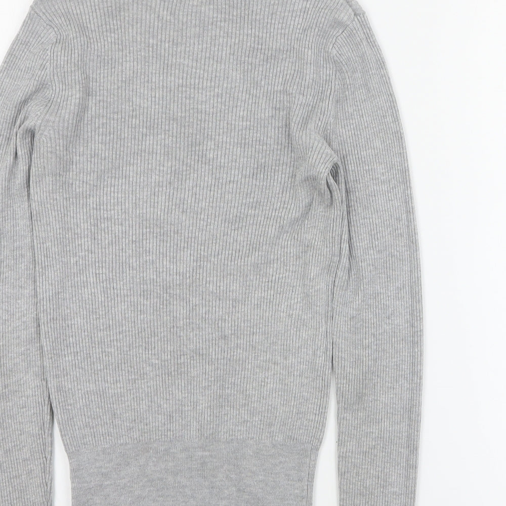 Womens UK Size 6 Marks and Spencer Grey Pullover Jumper