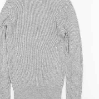 Womens UK Size 6 Marks and Spencer Grey Pullover Jumper