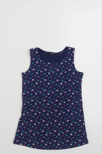 Blue Seven Girls Blue  100% Cotton Pullover Sweatshirt Size 3 Years  Pullover - Size 98cm