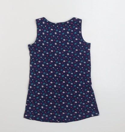 Blue Seven Girls Blue  100% Cotton Pullover Sweatshirt Size 3 Years  Pullover - Size 98cm
