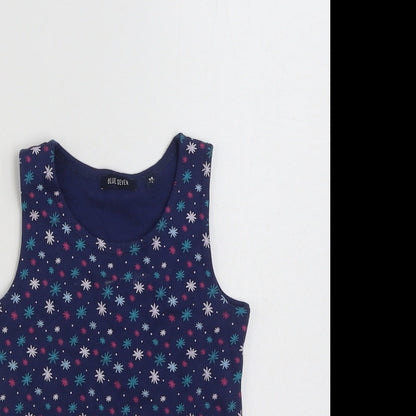 Blue Seven Girls Blue  100% Cotton Pullover Sweatshirt Size 3 Years  Pullover - Size 98cm
