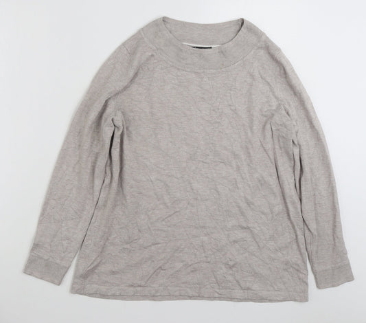 Womens UK Size M Bonmarché Beige Pullover Jumper