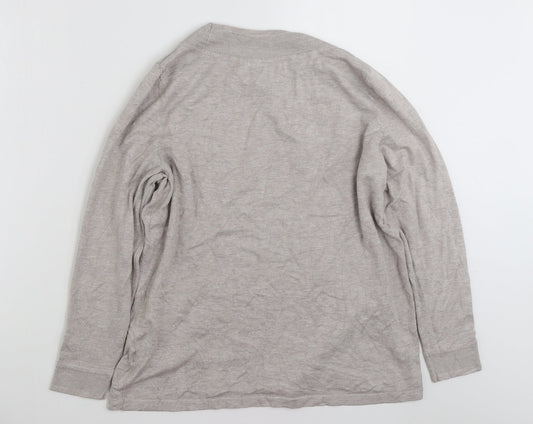 Womens UK Size M Bonmarché Beige Pullover Jumper