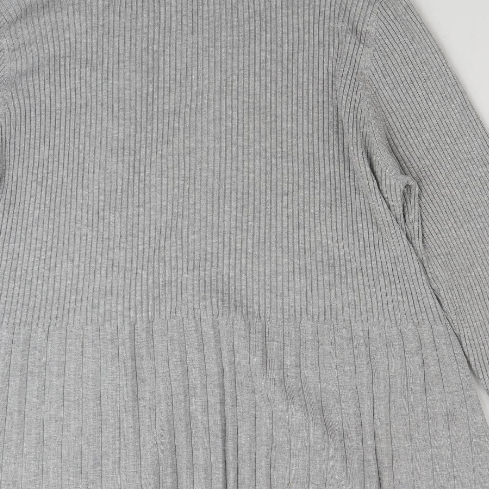 Womens UK Size XL CC Grey Cardigan Jumper