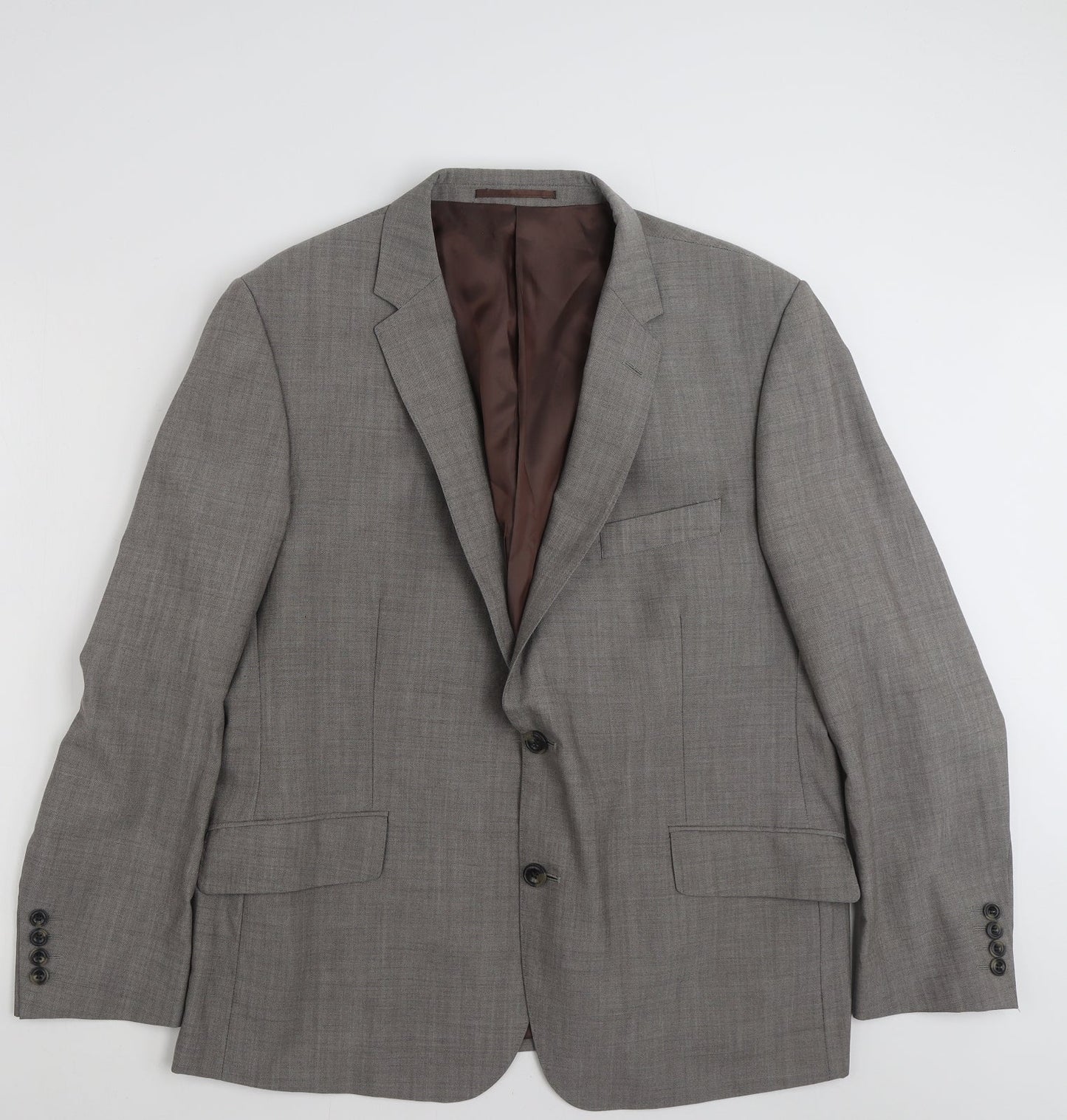 Mens UK Size 46 Marks and Spencer Regular Grey Suit Jacket