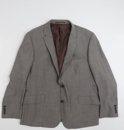 Mens UK Size 46 Marks and Spencer Regular Grey Suit Jacket
