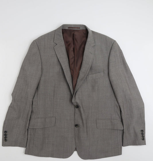 Mens UK Size 46 Marks and Spencer Regular Grey Suit Jacket