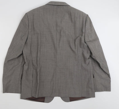 Mens UK Size 46 Marks and Spencer Regular Grey Suit Jacket