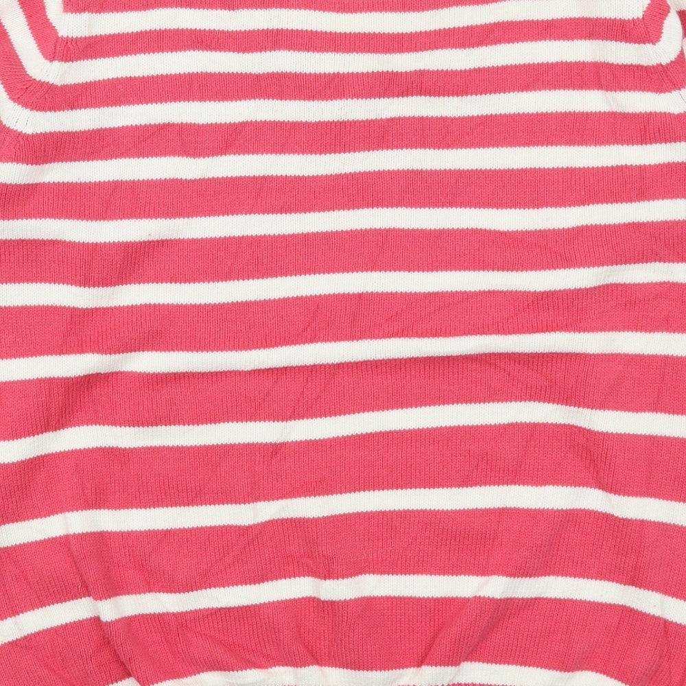 Womens UK Size M EWM Pink Pullover Jumper