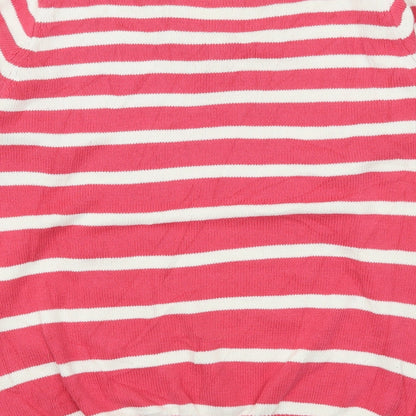 Womens UK Size M EWM Pink Pullover Jumper