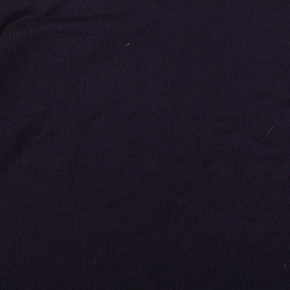 Workwear Mens Blue Round Neck  Acrylic Pullover Jumper Size XL