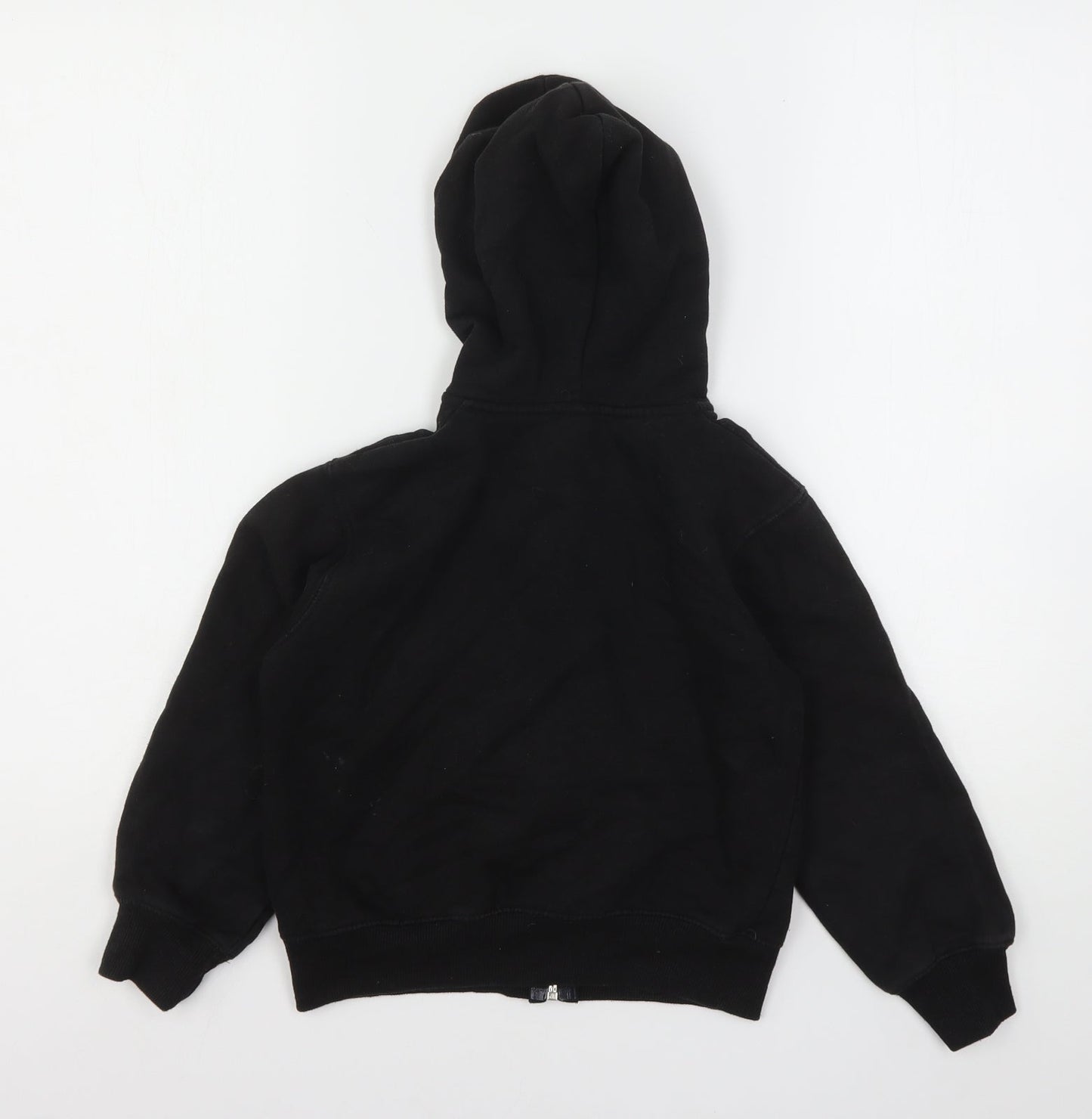 A2Z  Boys Black  Polyester Full Zip Hoodie Size 7-8 Years