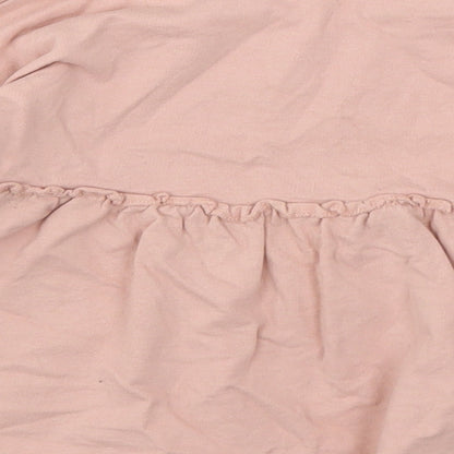 George Girls Pink  Cotton Pullover Sweatshirt Size 3-4 Years
