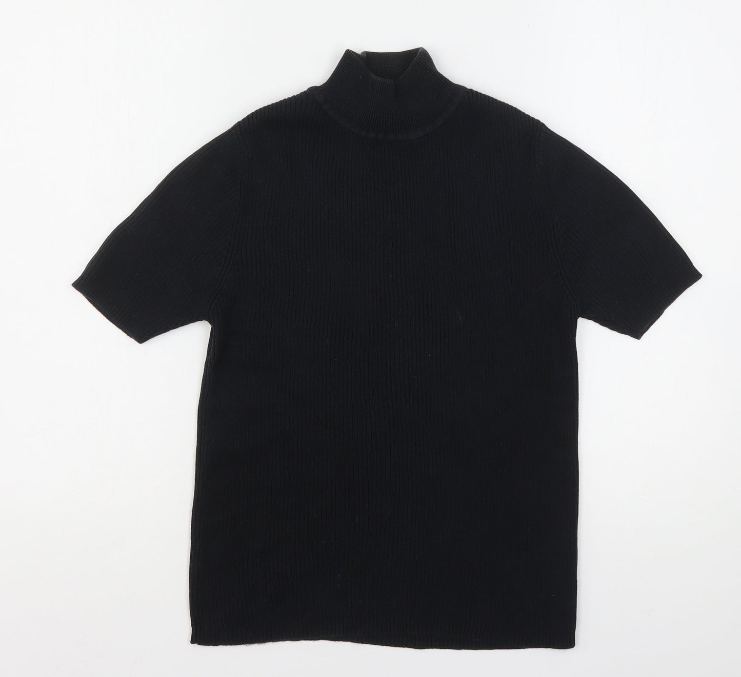 Womens UK Size S FABRIZIO Black Pullover Jumper