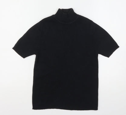 Womens UK Size S FABRIZIO Black Pullover Jumper