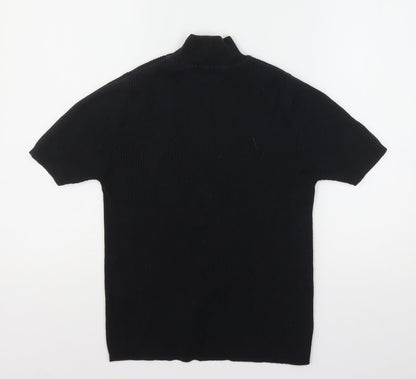 Womens UK Size S FABRIZIO Black Pullover Jumper
