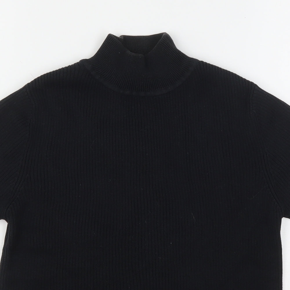 Womens UK Size S FABRIZIO Black Pullover Jumper