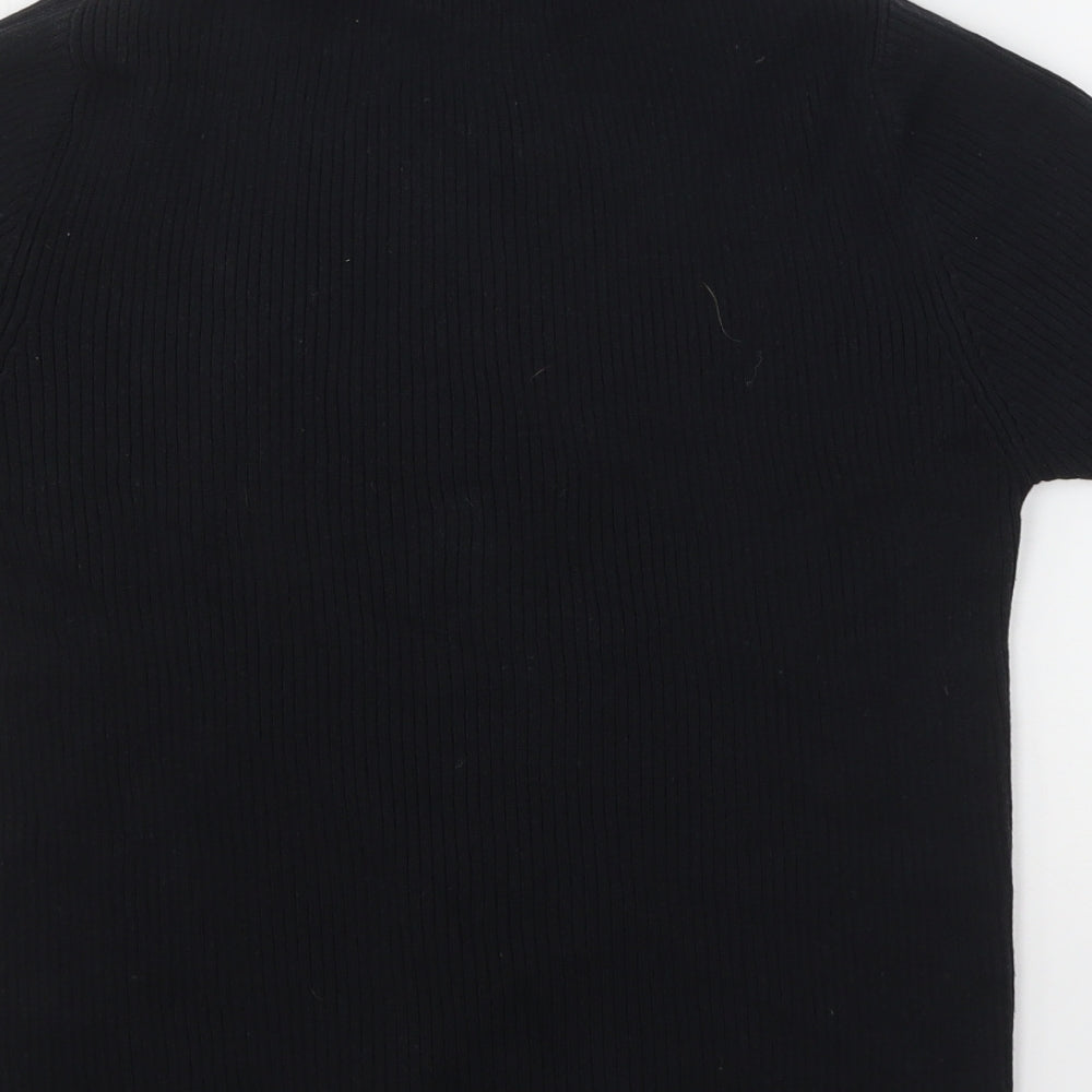 Womens UK Size S FABRIZIO Black Pullover Jumper