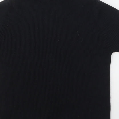 Womens UK Size S FABRIZIO Black Pullover Jumper