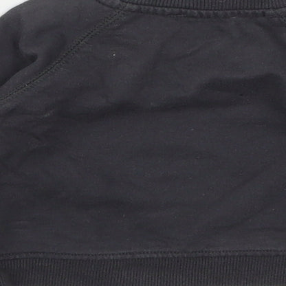 La Radute Boys Grey  Cotton Pullover Jumper Size 0-3 Months