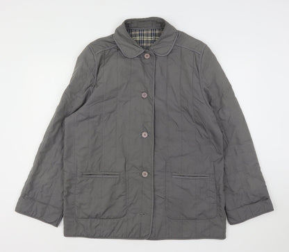 Womens UK Size 16 Danimac Grey Overcoat