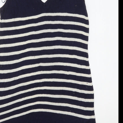 Womens UK Size S Planet Multicoloured Vest Jumper