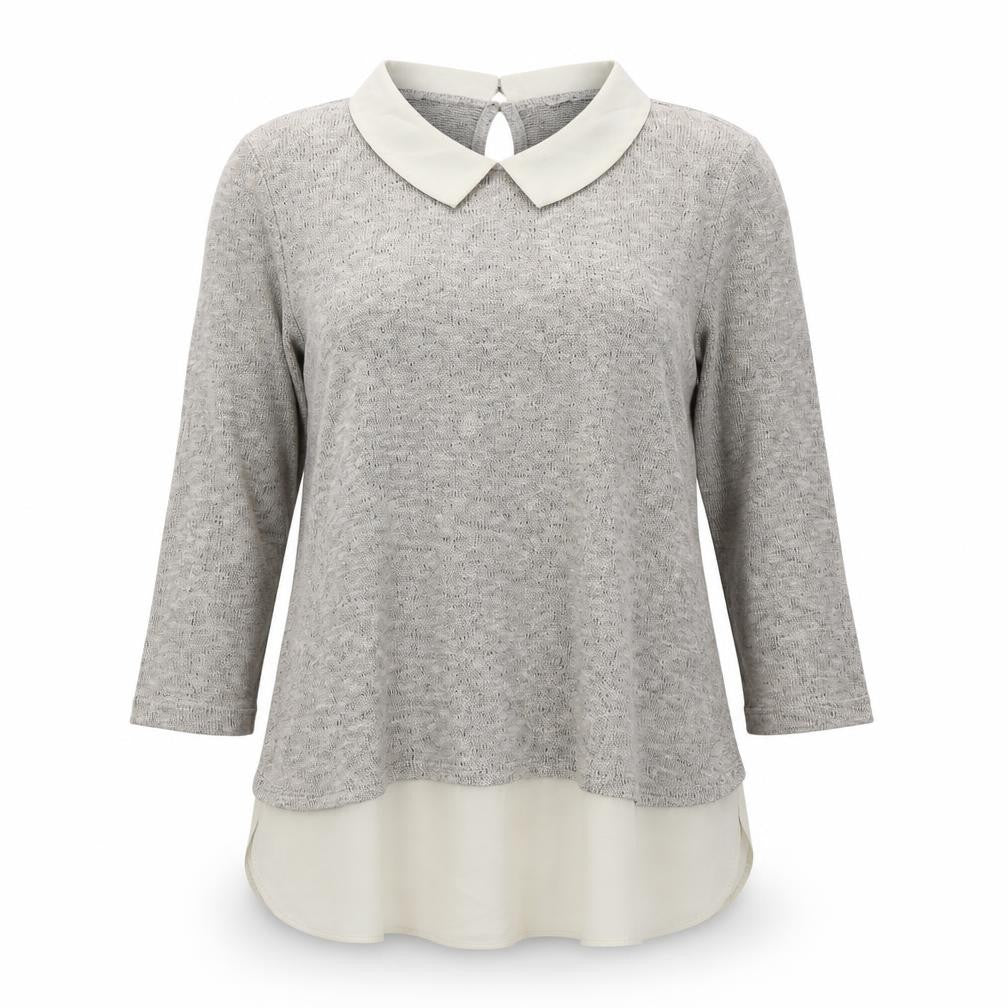 Womens UK Size 14 George Beige Pullover Jumper