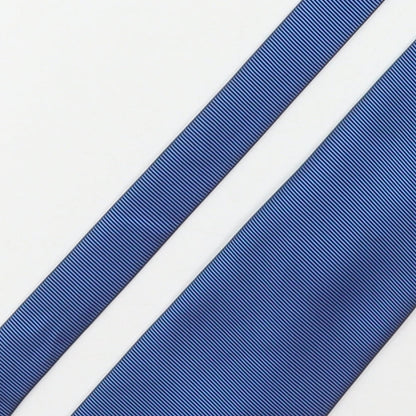 Mens Burton Blue Striped  Pointed Tie