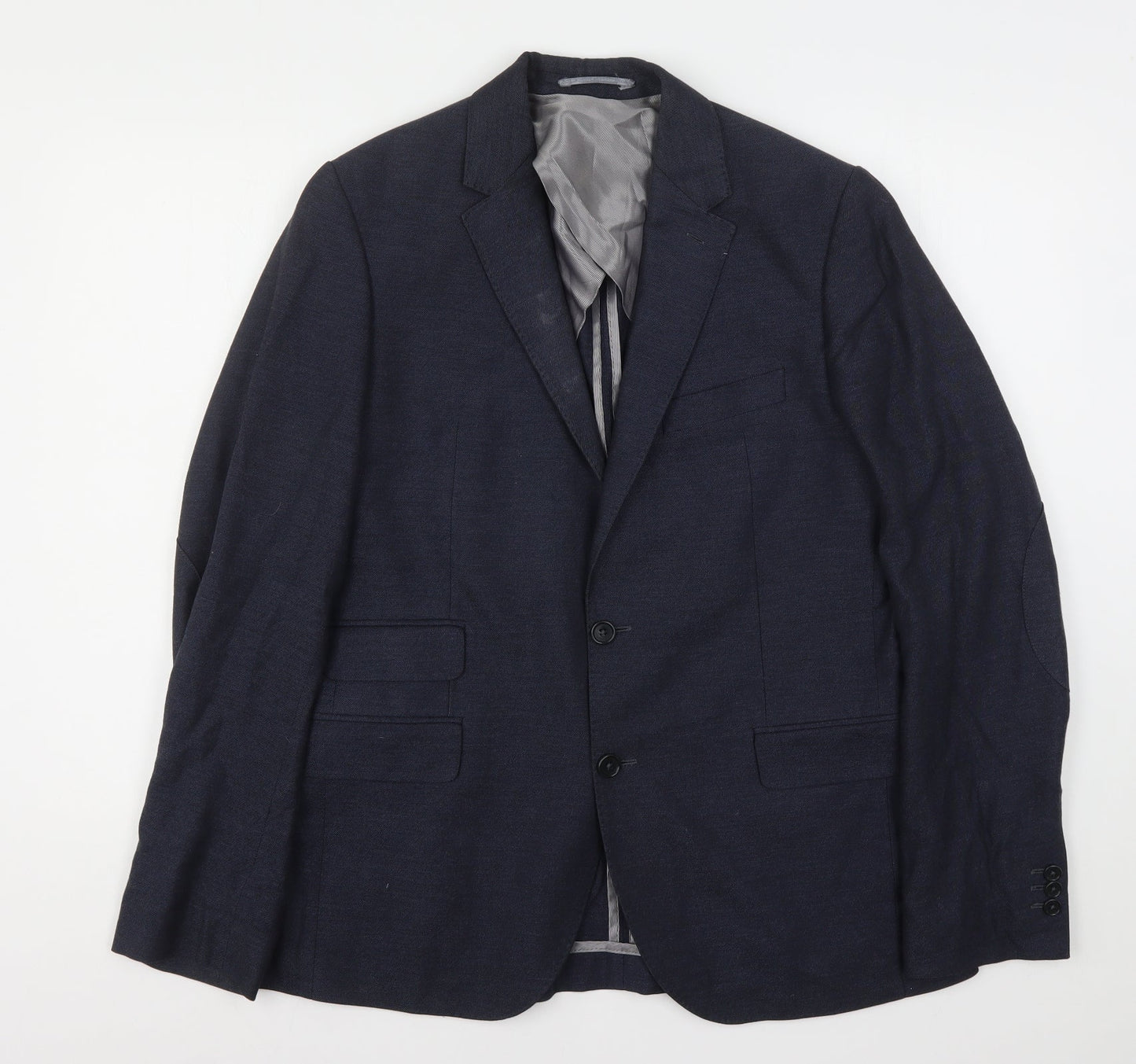 Mens UK Size M John Lewis Regular Blue Suit Jacket