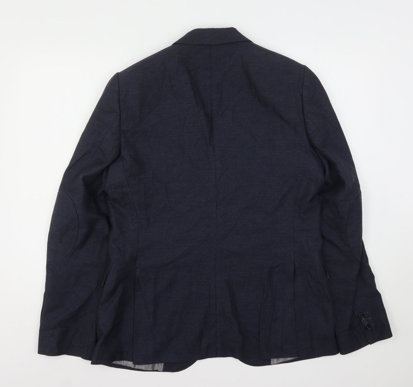 Mens UK Size M John Lewis Regular Blue Suit Jacket