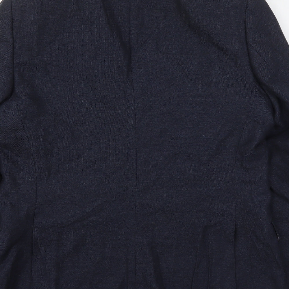 Mens UK Size M John Lewis Regular Blue Suit Jacket