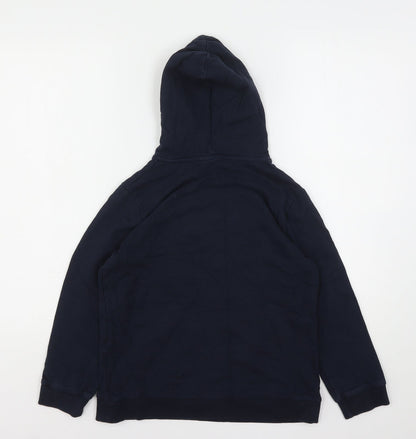 Closure Boys Blue  Cotton Pullover Hoodie Size 12-13 Years