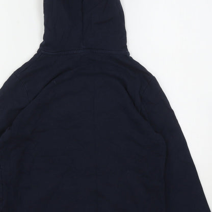 Closure Boys Blue  Cotton Pullover Hoodie Size 12-13 Years