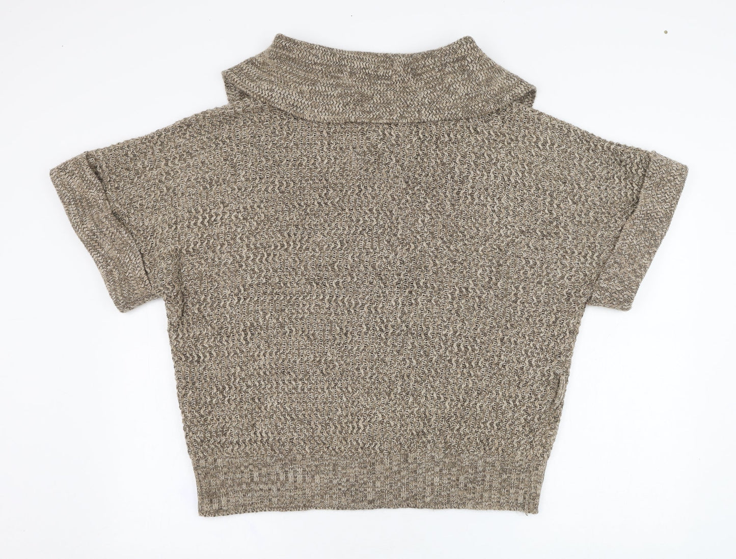 Womens UK Size L Ellie Louise Brown Cardigan Jumper